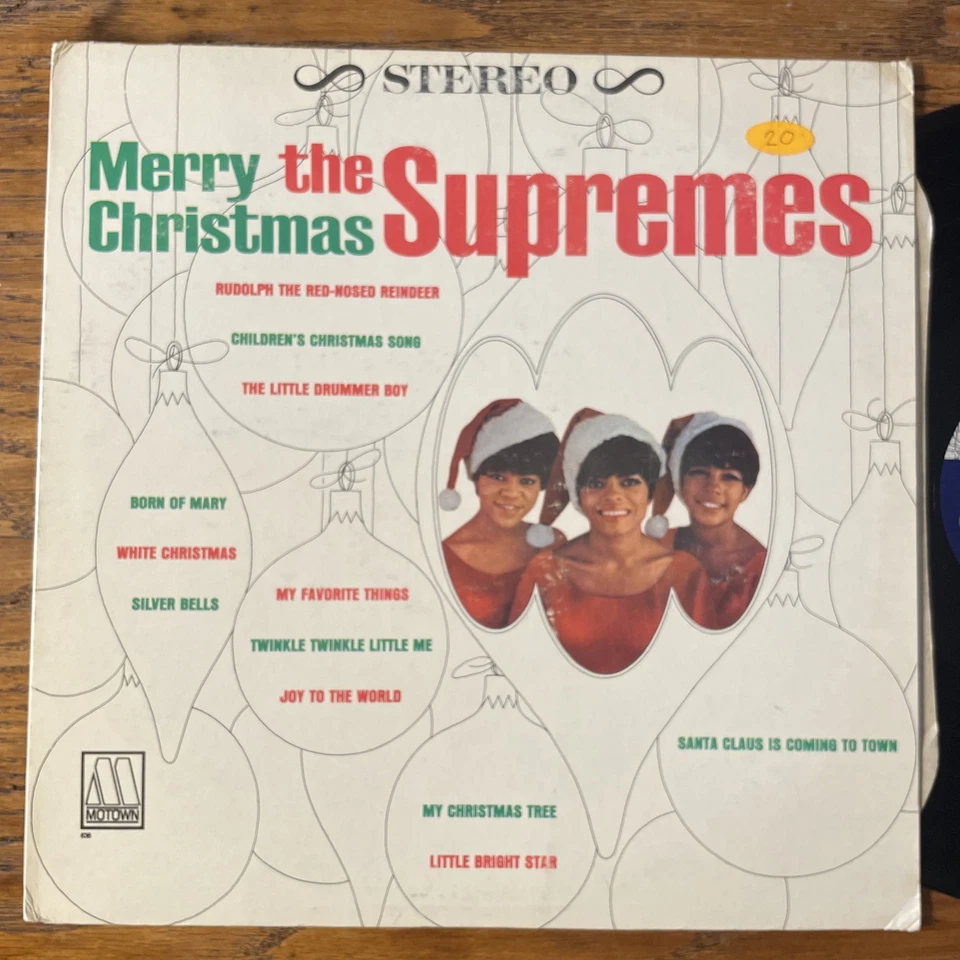 Diana Ross & The Supremes Merry Christmas LP Motown Stereo 1st USA Press VG+!!!! Foto 2 de 4