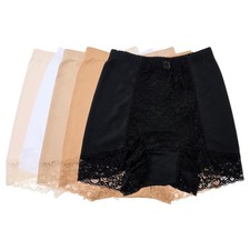 Rhonda Shear 5-pack Classic Pin-Up Panty with Lace Detail Neutral Multi Sz S New