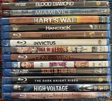DVD BLOWOUT SALE Lot of 13 Brand New Sealed Movies / Blu-Ray Lot E