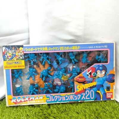 Bandai Mega Man Rockman Collection Box 20 Vintage Figuren Set Capcom Brettspiele