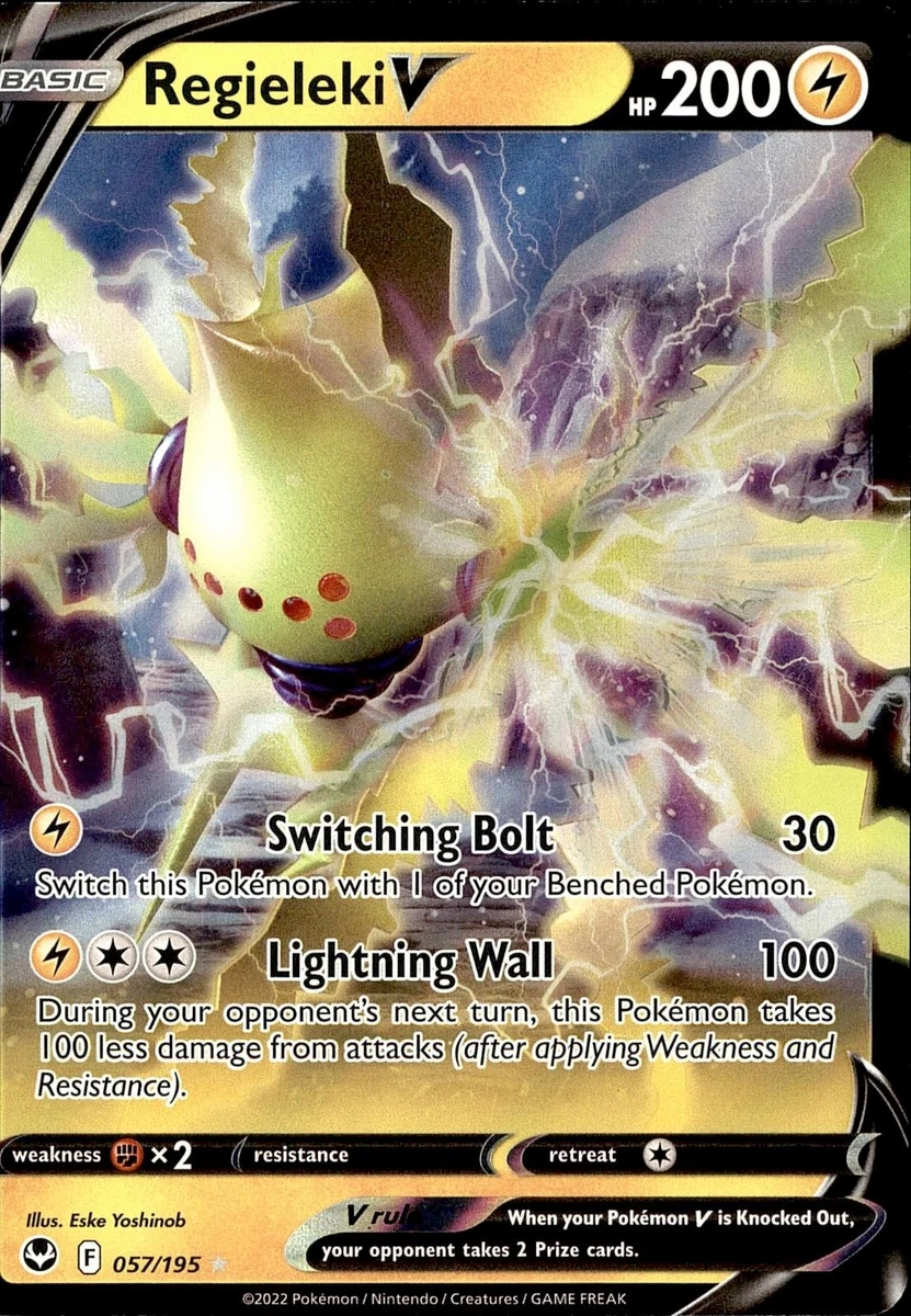 Regieleki V Pokémon TCG Cards for sale | eBay