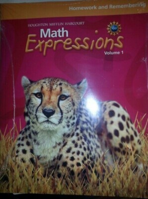 NEW DOUBLE SET Math Expressions V 1 AND V2: Houghton Mifflin  : Homework...