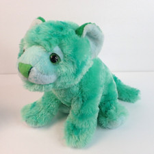 Wild Republic Tiger Cuddlekins Mint Green Plush Stuffed Animal Toy 12"
