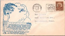 FFC 1933 Airmail - St Petersburg Fla - J9406