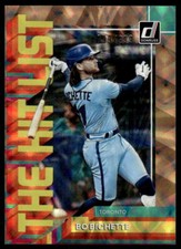 2022 Donruss #THL-5 Bo Bichette BASEBALL Toronto Blue Jays