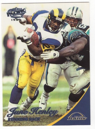 1999 Pacific Football Set Break - Cards #226-450 Pt.2 - 第 184/373 張圖片