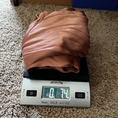 Forever 21 Contemporary Anthropologie Prom Dress Back Slit Rose Gold Size XS - Picture 8 of 8