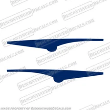 Fits Grady White Style Side stripe segment - Dark/Navy Blue