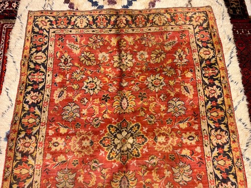 COLLECTORS PIECE Vintage Natural Pure 100% Silk Khotan Chinese Yarqandi Carpet - Picture 3 of 10