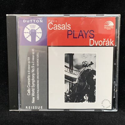 PABLO CASALS cello - DVORAK Concerto, Symp #9 - SZELL - DUTTON LABS CD 2001