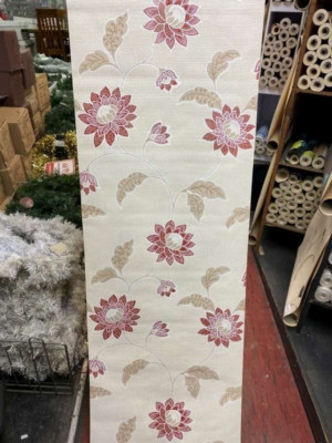 Tapete Edles Dekor Whitewell Interiors Zara Floral Rot 410316 Blumen