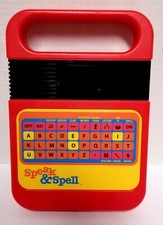Classic Vtg Speak  Spell Tested Works Kahootz 09624 Electronic Spelling Game