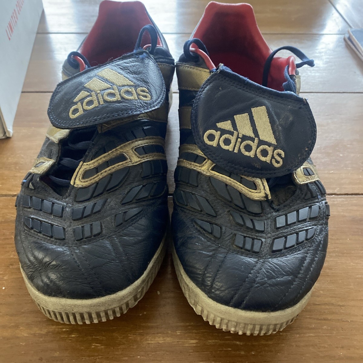 Adidas Predator Accelerator TR Zinedine Zidane - Navy Gold. UK 10