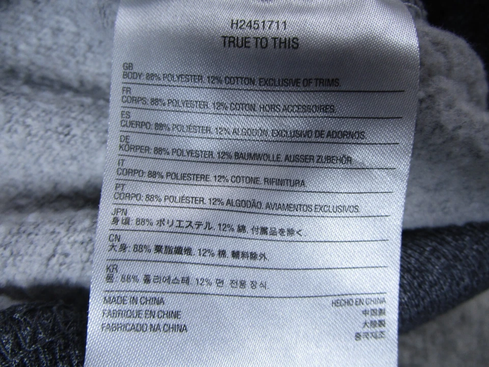 Volcom Sweater Mens Medium Hoodie Gray Solid Snowboarding Pullover Long Sleeve - Image 4 of 4