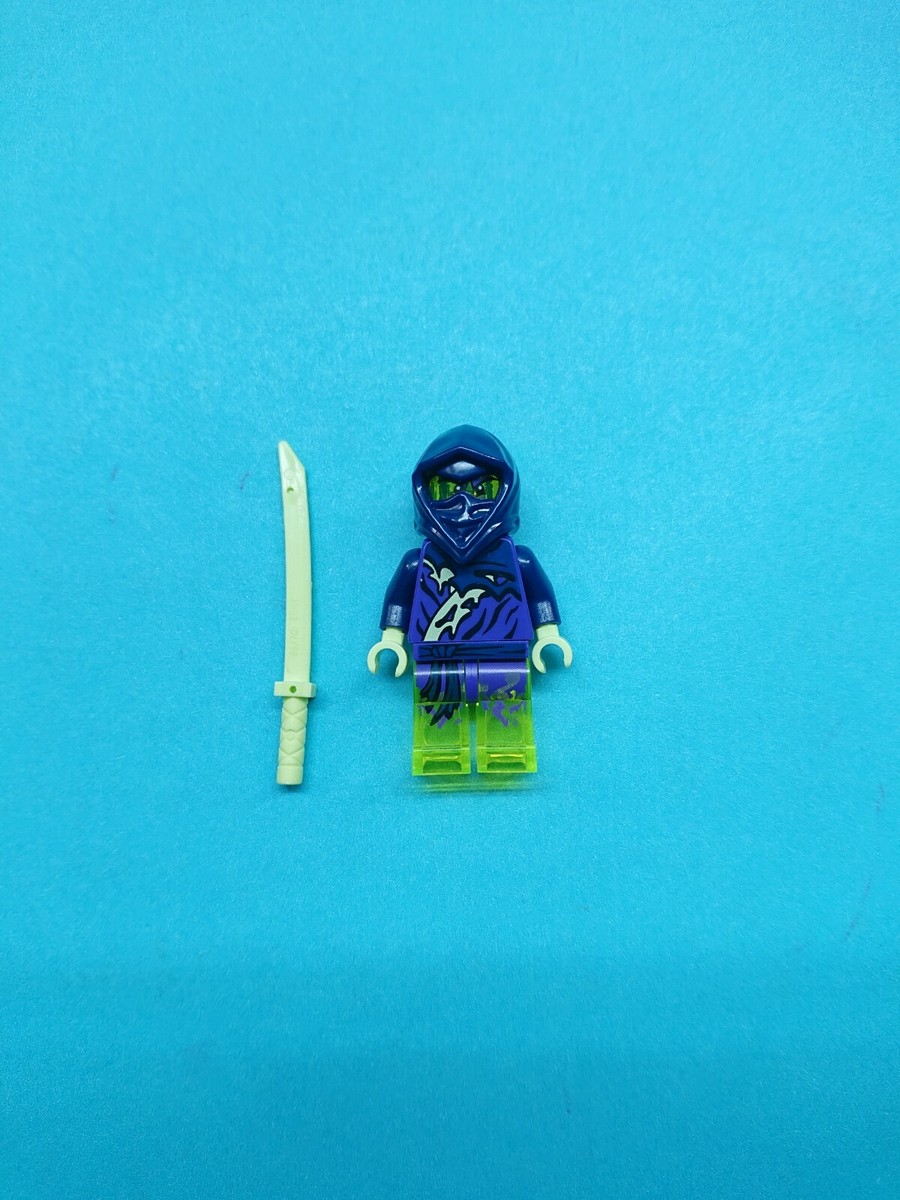 Lego Ninjago Minifigure Ghost Ninja Attila / Ming / Spyder with