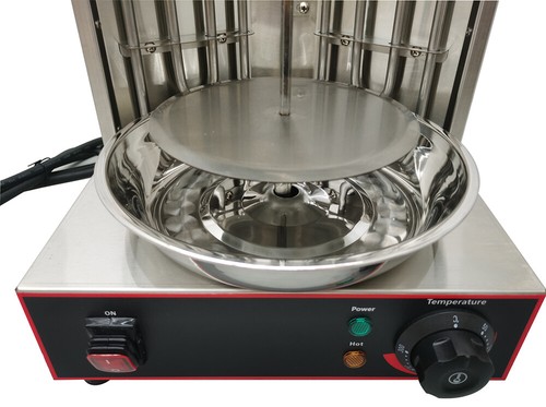 Electric Rotating Kebab Machine 110V Shawarma Grill Machine Rotisserie Machine - Picture 6 of 6