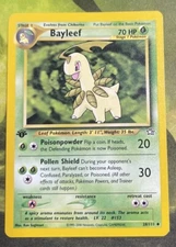 1st Edition Bayleef 28/111 - Neo Genesis - Near Mint