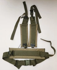 Rothco Gi Type Enhanced Shoulder Straps and Kidney Pad, Olive Drab