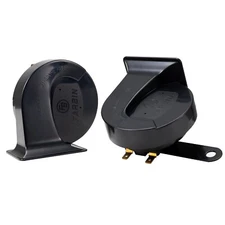 FARBIN Car Horn Horns for 12V Electric Snail Horn  High Low Tone for Car