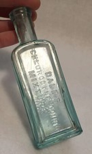 Antique Dale&rsquo;s Chlorodyne Cough Mixture Embossed Medicine Bottle Rare
