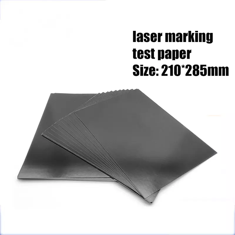 10/50/100pc Laser Marking Test Photo Focusing Paper For Laser Engraving  Machine