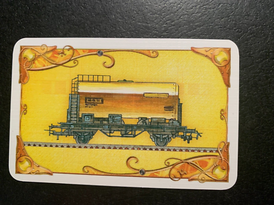 Ticket To Ride Europe YELLOW TRAIN CARD Game Replacement Pieces