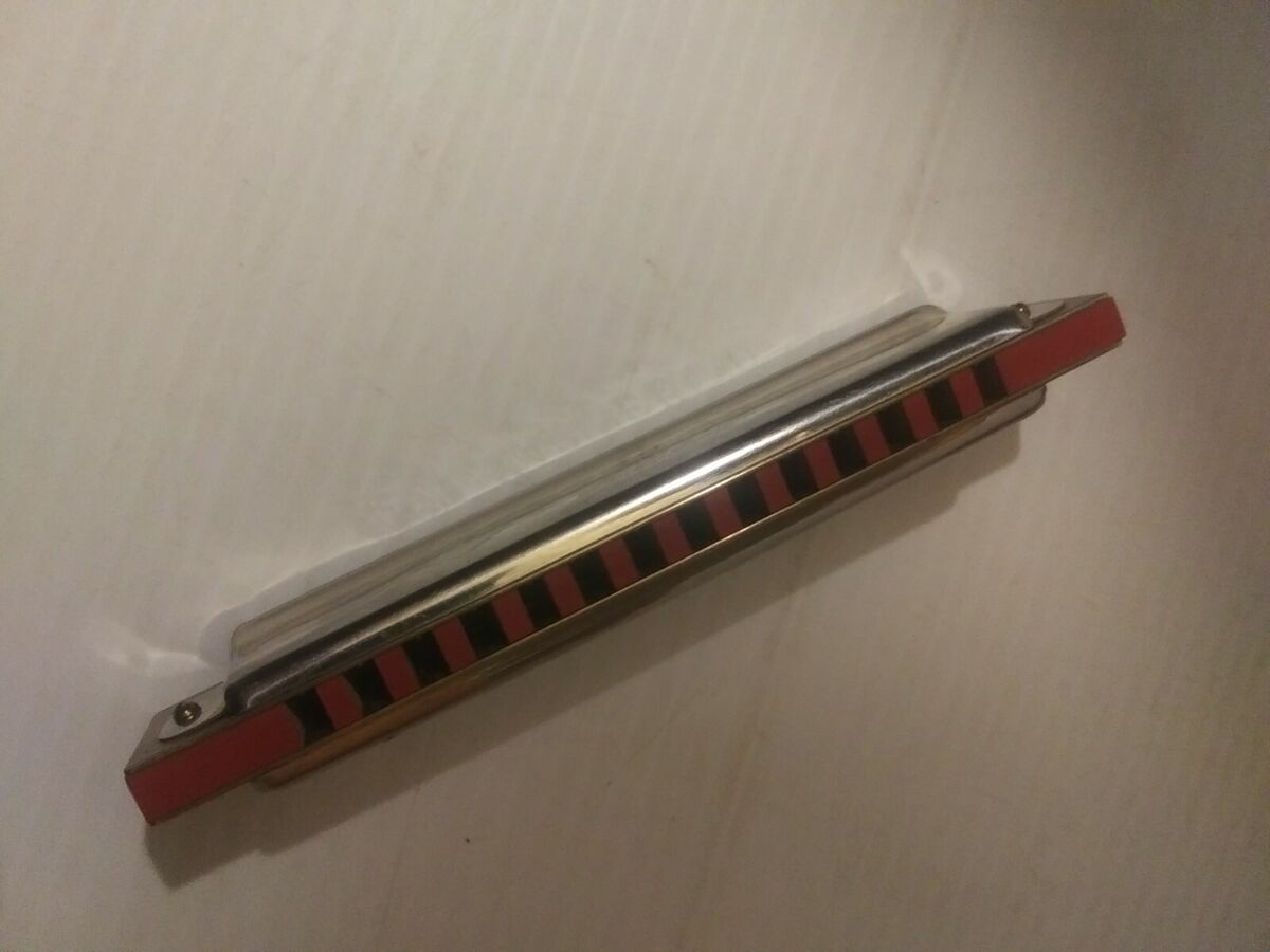 VINTAGE MUSIC HOHNER HARMONICA NO. 365 MARINE BAND KEY OF G VINTAGE MUSIC HOHNER HARMONICA NO. 365 MARINE BAND KEY OF G