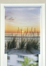 Zugrollo Kettenzug  Rollo mit Fensterhaken Maritim Digital bedruckt Größenwahl