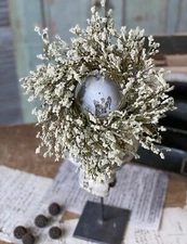 3" Cream Fall Array Astilbe Candle Ring Decor Accent