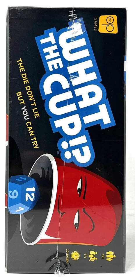 What The Cup!? The Die Don’t Lie But You Can Try 3-6 Players Ages 12+ - Image 2 of 4
