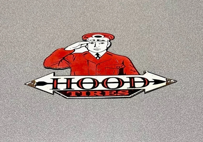 Hood Tire In Collectible Gas & Oil Advertising Signs for sale | eBay