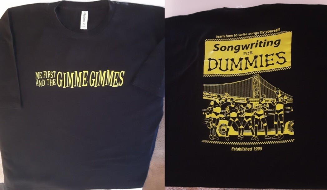 ME FIRST AND THE GIMME GIMMES Tシャツ（XL） Me First And The Gimme Gimmes XXXL Shirt - Songwriting For