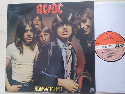 AC/DC Highway To Hell *RARE SPANISH DEEPGROOVE LABEL 1979 LP*NM*