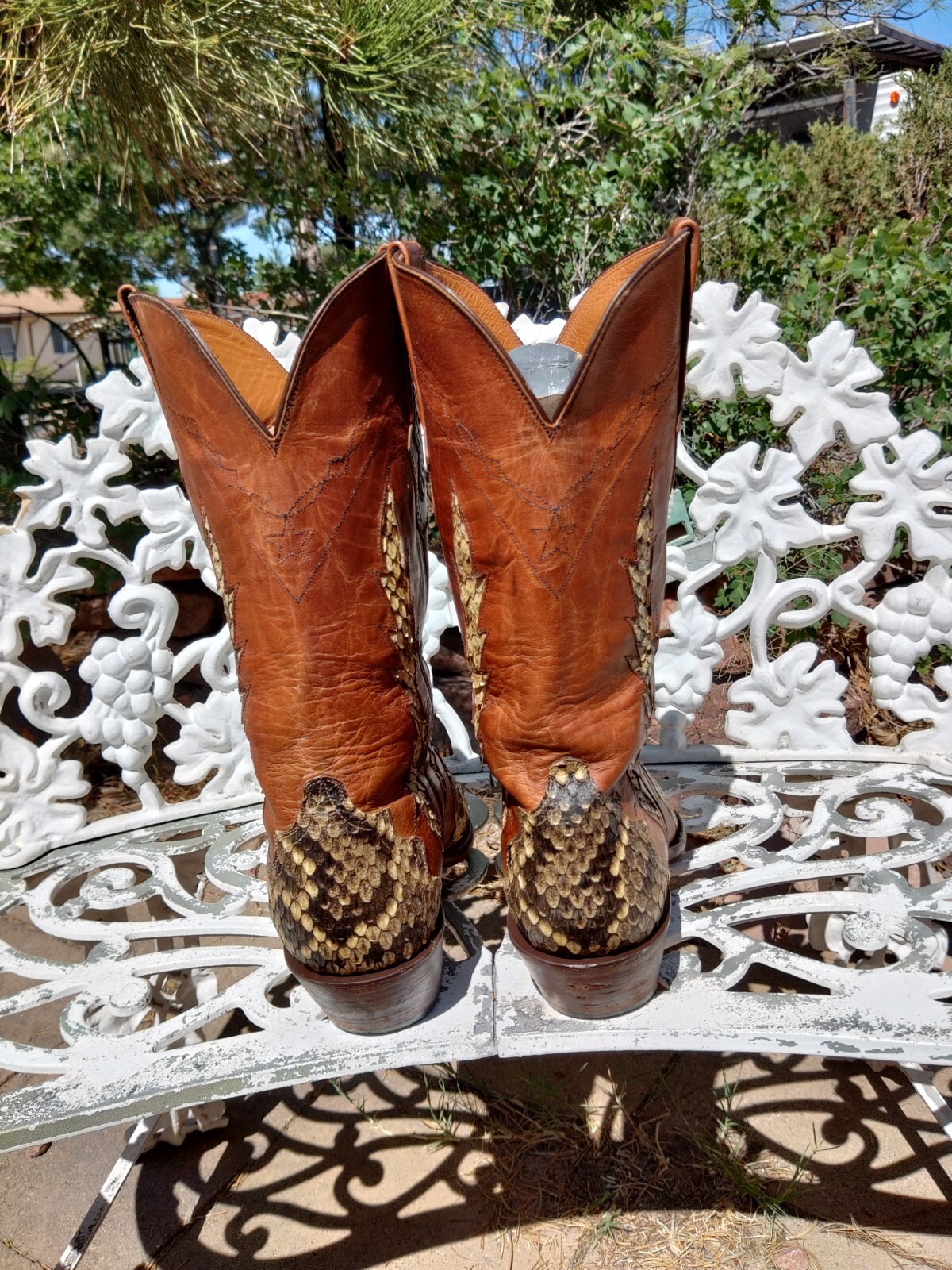 11EE Eastern Rattlesnake BlackJack Triad Big Diamond Custom Cowboy