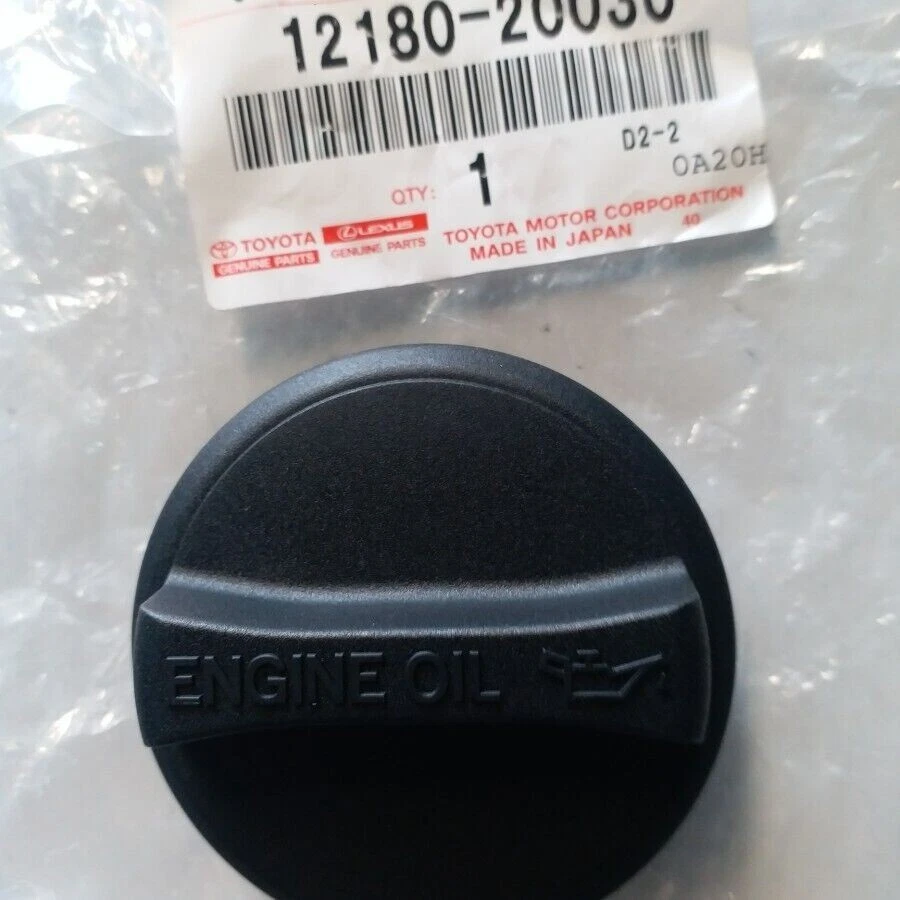 GENUINO NUEVO TOYOTA SUPRA LEXUS ES300 RX400h TAPA LLENADO ACEITE MOTOR 1218020030 Foto 4 de 4