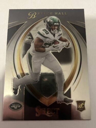 2022 Panini Select Breece Hall Certified Rookies RC #SCR-13 New York Jets