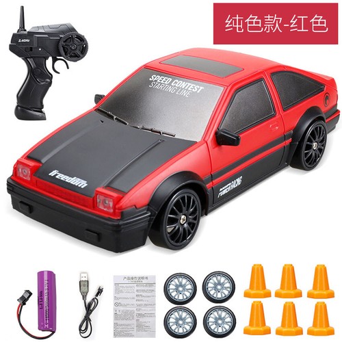 GTR Racing 4WD Rc AE86 1:24 Remote Control Model Vehicle 2.4G Drift RC Car - Picture 8 of 24