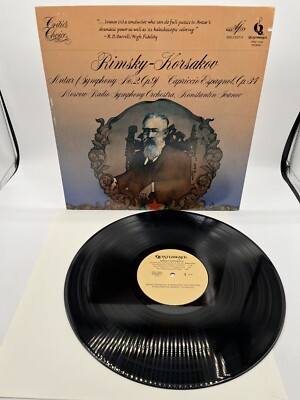 Rimsky-Korsakov Antar Symphony No. 2 Konstantin Ivanov Classical LP 1982 VTG
