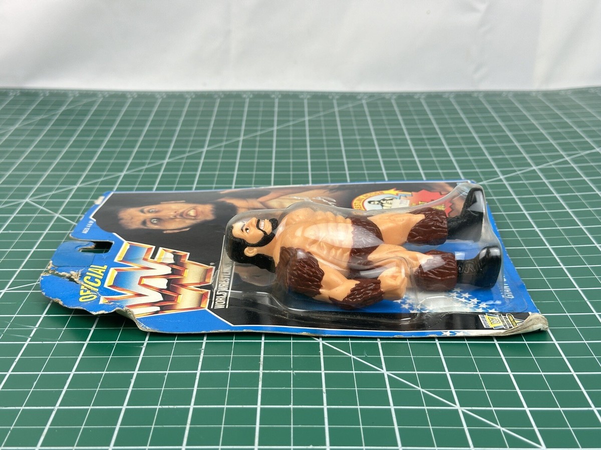 WWE フィギュア ジャイアントゴンザレス 未開封 WWF WWE Hasbro Giant Gonzalez 1993 Blue Card Wrestling