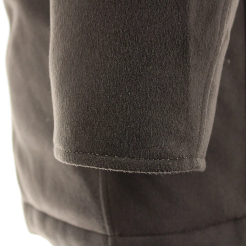 Kired Kiton NWT Kang 2 Cashmere Hooded Down Jacket Size 48 (S US) In Solid Brown - Image 3 of 4