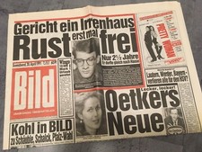 Bildzeitung Bild 20.04.1991 * to the 30. 28. 29th Birthday * Rust Free