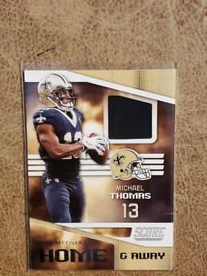 2019 SCORE HOME AWAY JERSEY RELIC MICHAEL THOMAS