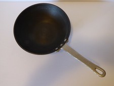 Commercial Aluminium Cookware Toledo Ohio 8 1/2" wok pan anodized G175HC