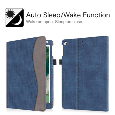 Folio Case Cover for 9.7 iPad 6th / iPad 5th / iPad Air 3 / iPad Air 2 /iPad Air