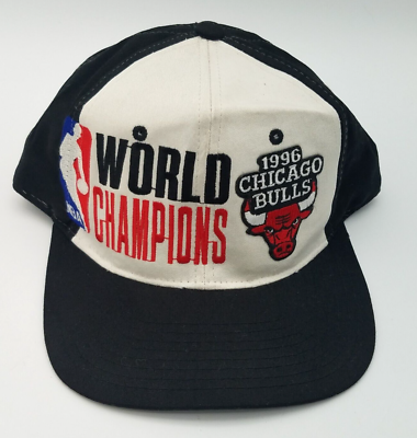 Vintage Chicago Bulls World Champions Starter 1996 Adjustable