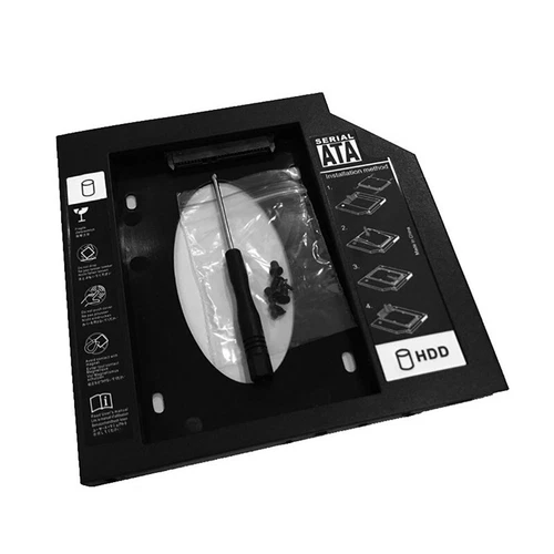 Plastic 9.0mm 9.5mm 12.7mm HDD Caddy SATA 3.0 Hard Disk Drive SSD Case Box