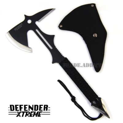#ad #ad 15quot; Full Tang Survival Tomahawk Throwing Axe Hatchet w Sheath Hunting 6784 NEW $19.95