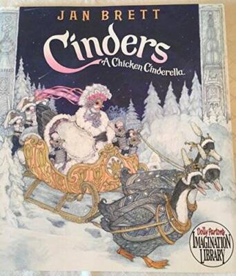 Cinders A Chicken Cinderella - Paperback By Jan Brett - VERY GOOD