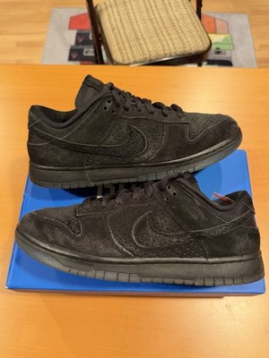 Size 9 - Nike Dunk Low x Undefeated Dunk V AF1 Triple Black DO9329-001 Sneakers