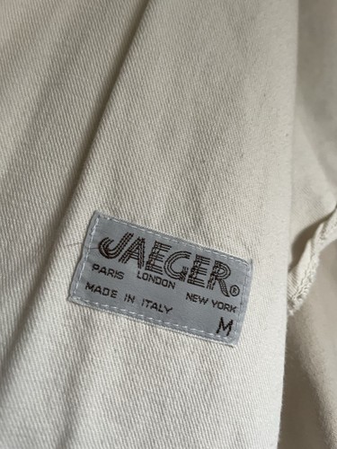 Jaeger Canvas Jacke Parka beige abnehmbare Ärmel Gr. M - Bild 10 von 22